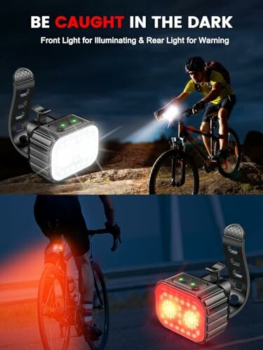 Cuvccn Bike Lights Set