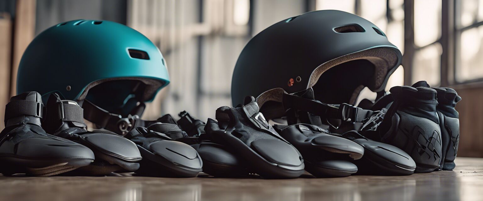 BMX helmet and safety gear